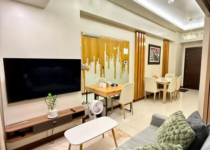 Ups27 Chic & Cozy Haven 8 Our Bgc Luxe Hideaway Queenbed & Sofabed Apartahotel