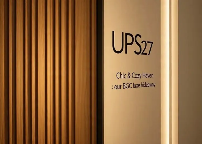 Ups27 Chic & Cozy Haven 8 Our Bgc Luxe Hideaway Queenbed & Sofabed Apartahotel 4*